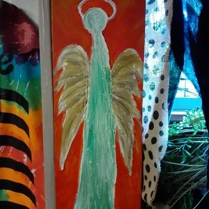 Angel painting